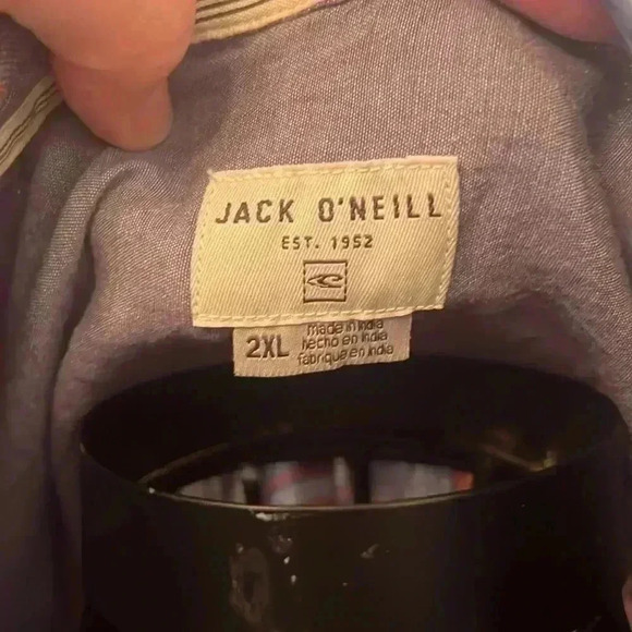 Jack O’Neill Plaid Flannel Men’s Button Down Shirt-Sz XXL - Picture 3 of 6